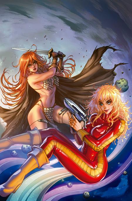 Red Sonja Barbarella #1 Cover Q Inc 1:20 Collette Turner Virgin Variant