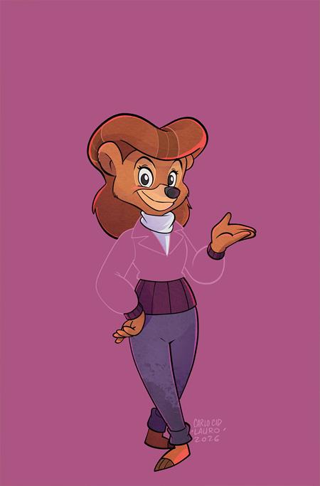 Talespin #4 Cover G Inc 1:15 Carlo Lauro Color Bleed Virgin Variant