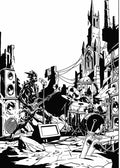 Fireborn #6 Cover F Emmanuel Gervasoni Cardstock Concert B&W Variant