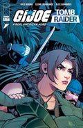 Gi Joe A Real American Hero Tomb Raider #2 (Of 5) Cover A Elena Casagrande & Alex Guimaraes
