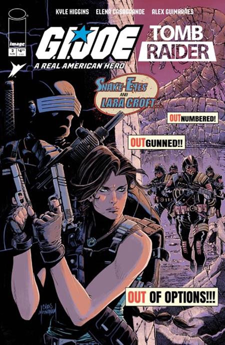 Gi Joe A Real American Hero Tomb Raider #2 (Of 5) Cover D Inc 1:25 Chris Mooneyham Vintage Joe Variant