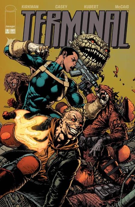 Terminal #5 Cover B David Finch & Dave Mccaig Variant (Mr)
