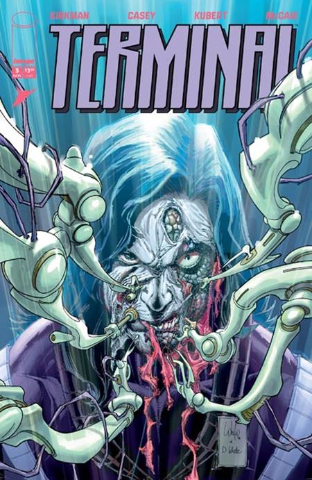 Terminal #5 Cover F Inc 1:100 Whilce Portacio & Dean White Variant (Mr)