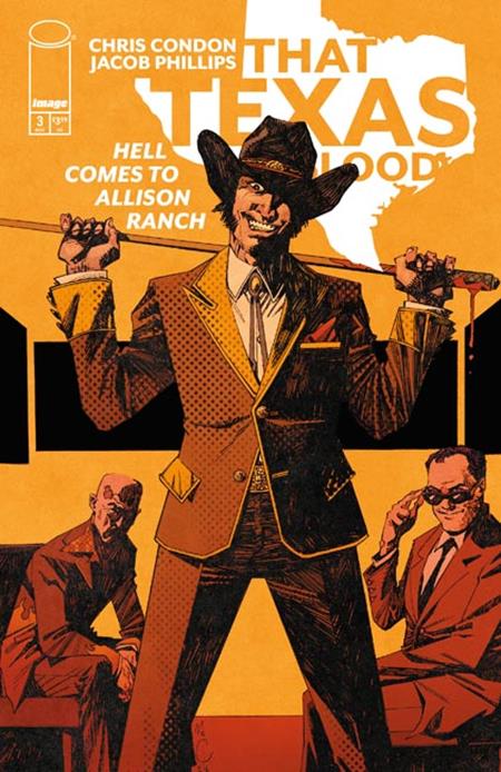 That Texas Blood Hell Comes To Allison Ranch #3 (Of 6) Cover B John Mccrea Variant (Mr)