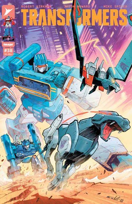 Transformers #38 Cover E Inc 1:50 Valerio Schiti & Neeraj Menon Variant