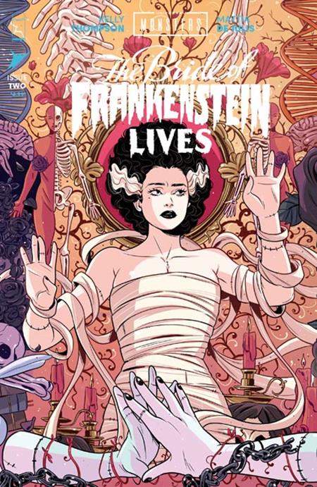 Universal Monsters The Bride Of Frankenstein Lives #2 (Of 4) Cover C Luana Vecchio Connecting Variant