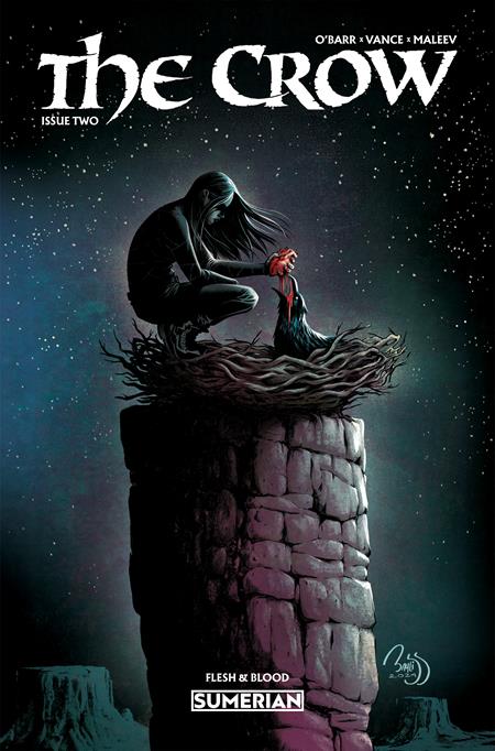 Crow Flesh And Blood #2 Cover B Daniel Bayliss Variant (Mr)