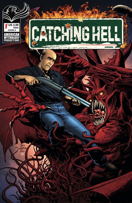 Catching Hell Feat Reggie Bannister #1 Roy Allan Martinez Signed By Sa Check & James Kuhoric Variant