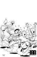Three Stooges Thankstooging #1 (One Shot) Cover E Eric Shanower Century Ltd B&W Variant