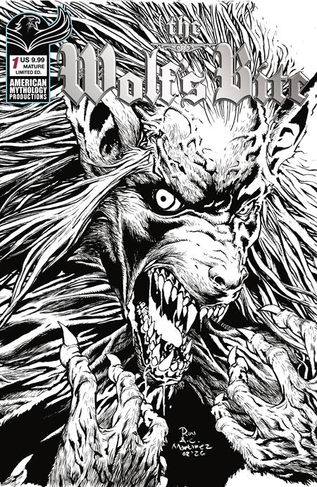Wolfs Bite #1 (One Shot) Cover C Roy Allan Martinez B&W Limited Edition Variant (Mr)