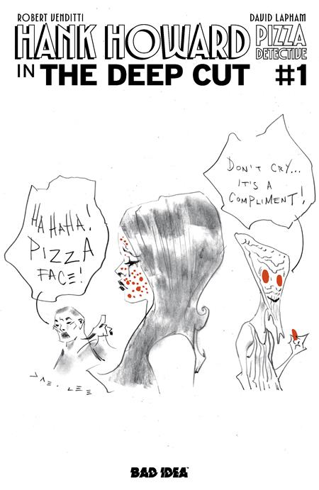 Hank Howard Pizza Detective The Deep Cut #1 (One Shot) Cover G Inc 1:20 Pizza By Jae Lee Variant