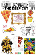 Hank Howard Pizza Detective The Deep Cut #1 (One Shot) Cover J Inc 1:250 Ryan Sook Jesse Lonergan Extra Large Pie Variant