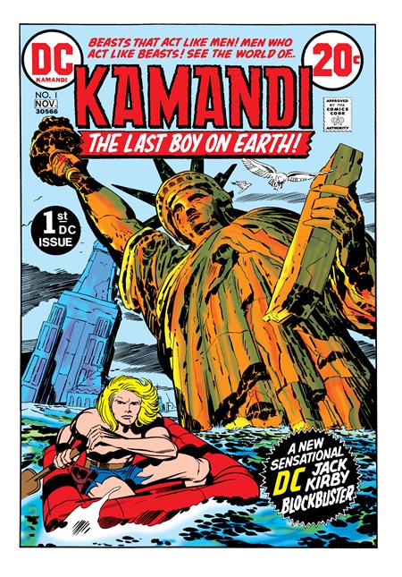 Kamandi #1 Facsimile Edition Cover A Jack Kirby