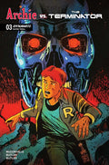 Archie Vs The Terminator #3 Cover E Francesco Francavilla Metal Premium Variant