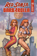 Red Sonja Barbarella #2 Cover A Joseph Michael Linsner