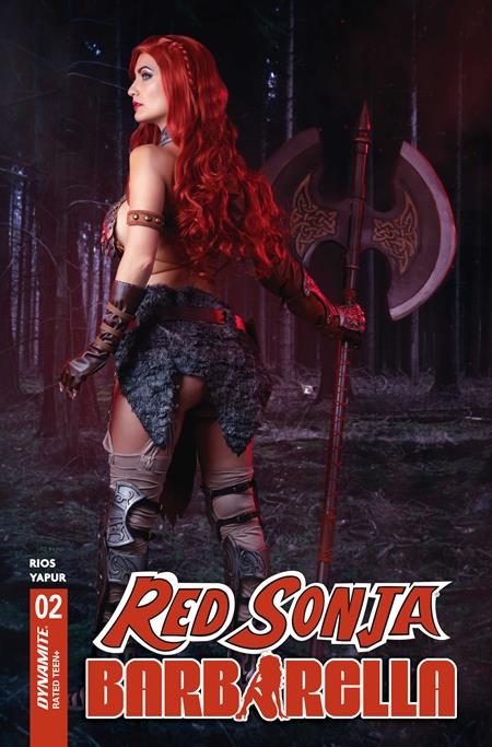 Red Sonja Barbarella #2 Cover D Cosplay Ivy Red Sonja Variant