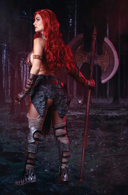 Red Sonja Barbarella #2 Cover I Inc 1:10 Cosplay Ivy Red Sonja Virgin Variant