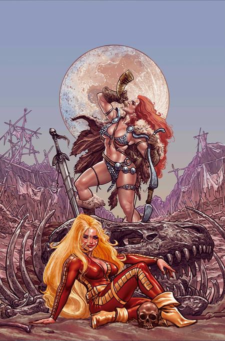 Red Sonja Barbarella #2 Cover J Inc 1:15 Diego Yapur Virgin Variant