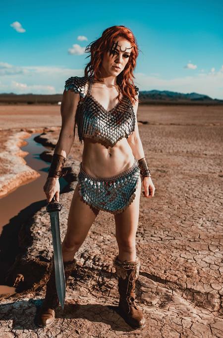 Red Sonja She Devil With A Sword #8 Cover H Inc 1:10 Cosplay Molly Stewart Virgin Variant