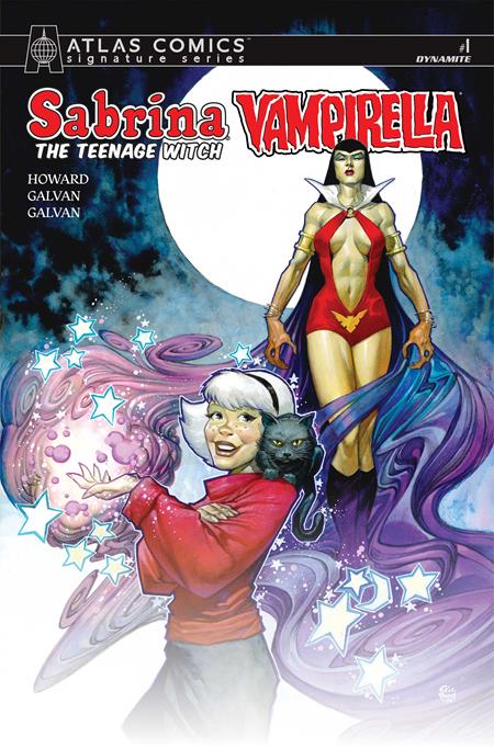 Sabrina The Teenage Witch Vampirella #1 Cover L Eric Powell Atlas Edition Signed By Tini Howard Variant