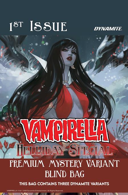 Vampirella Helliday Special 2026 #1 (One Shot) Cover G Premium Mystery Blind Bag Variant