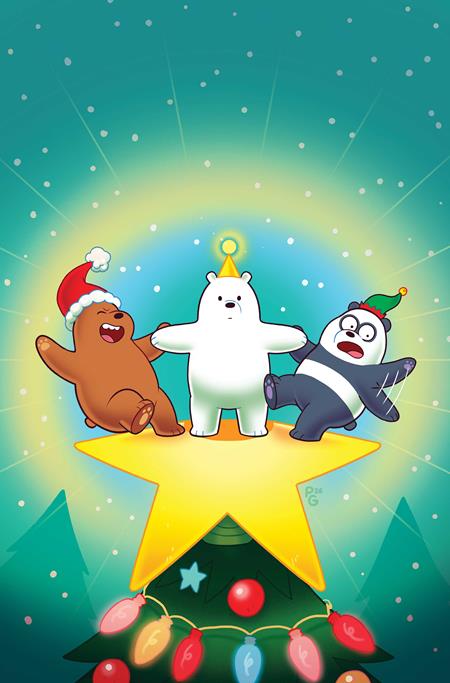 We Bare Bears Christmas Special #1 (One Shot) Cover F Paulina Ganucheau Ltd Virgin Variant