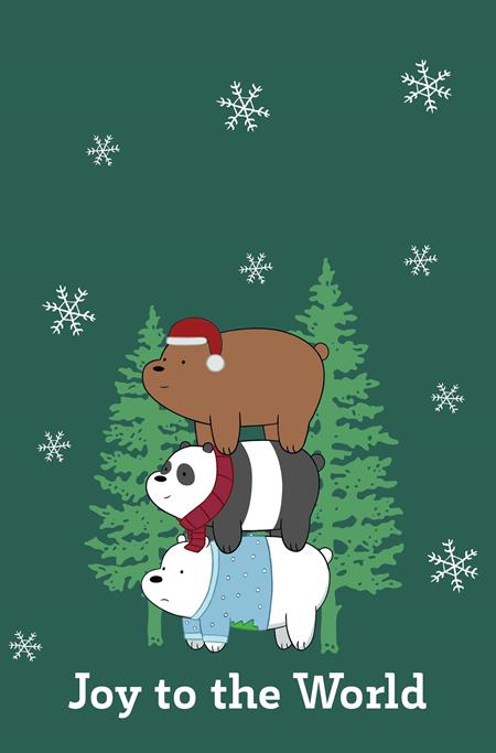 We Bare Bears Christmas Special #1 (One Shot) Cover I Inc 1:15 Greeting Card Virgin Variant
