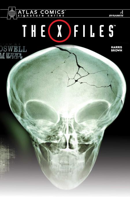 X Files (2026) #1 Cover I Roswell Photo Atlas Edition Signed By Joe Harris Variant