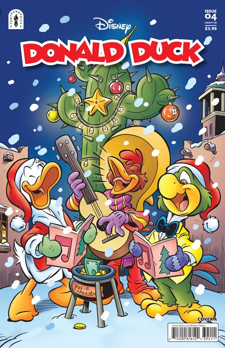 Donald Duck Legacy #392 The Three Caballeros Christmas Quest Cover A Jan Roman Pikula