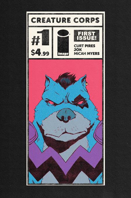 Creature Corps #1 Cover K Inc 1:75 Flops Cornerbox Variant
