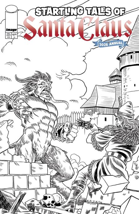 Startling Tales Of Santa Claus 2026 Annual Cover F Inc 1:50 Nate Bellegarde Variant