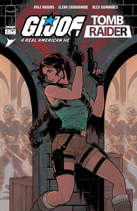Gi Joe A Real American Hero Tomb Raider #3 (Of 5) Cover E Inc 1:50 Rebekah Isaacs & Jordie Bellaire Variant