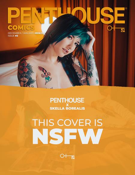 Penthouse Comics #2 Cover G Skella Borealis Nsfw Photo Variant
