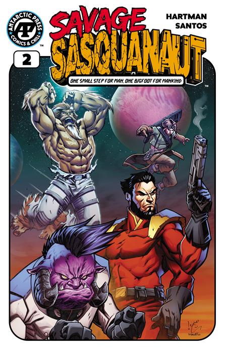 Savage Sasquanaut #2 Cover B Chahine Ladjouze Variant