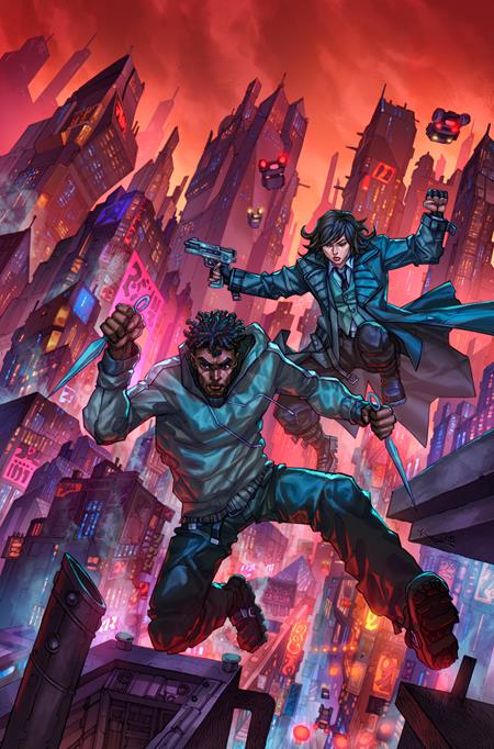 Blade Runner Tokyo Nexus Die With Honor #2 (Of 4) Cover E Alan Quah Virgin Cardstock Variant