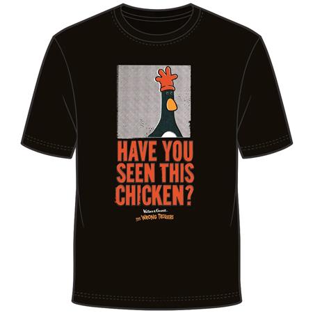 Wallace & Gromit Feathers Wanted T-Shirt Xxxxl