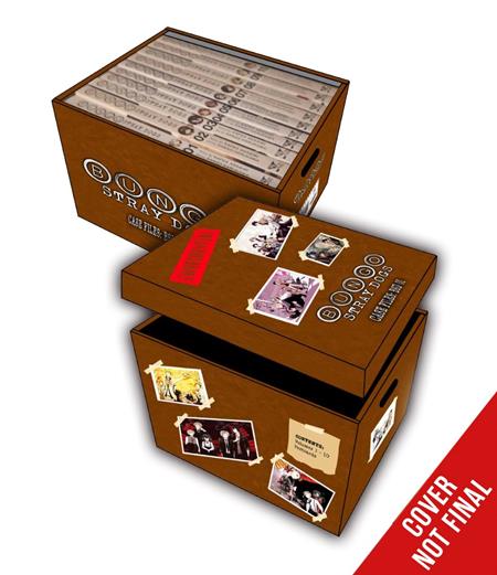 Bungo Stray Dogs Case Files Bsd 01 - 10 Box Set