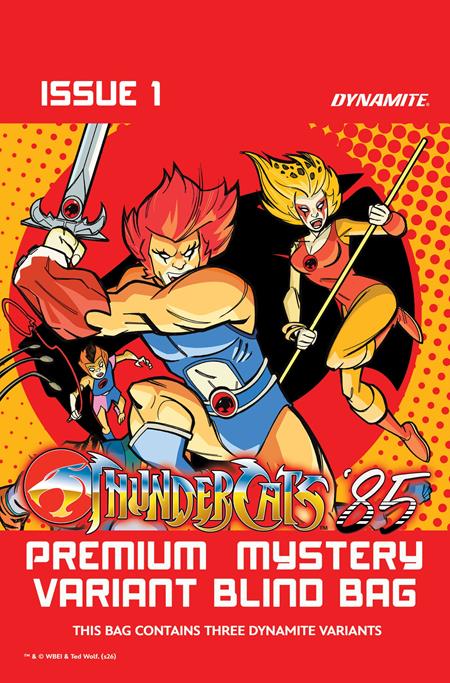 Thundercats 85 #1 Cover H Premium Mystery Blind Bag Variant