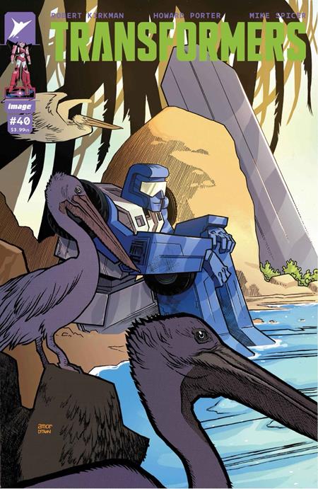 Transformers #40 Cover E Inc 1:50 John Amor Variant