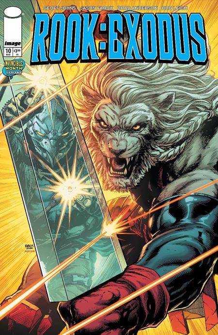 ROOK EXODUS #10 CVR E JASON FABOK & BRAD ANDERSON INVINCIBLE TEAM UP VAR ~ IN SHOP 06/03