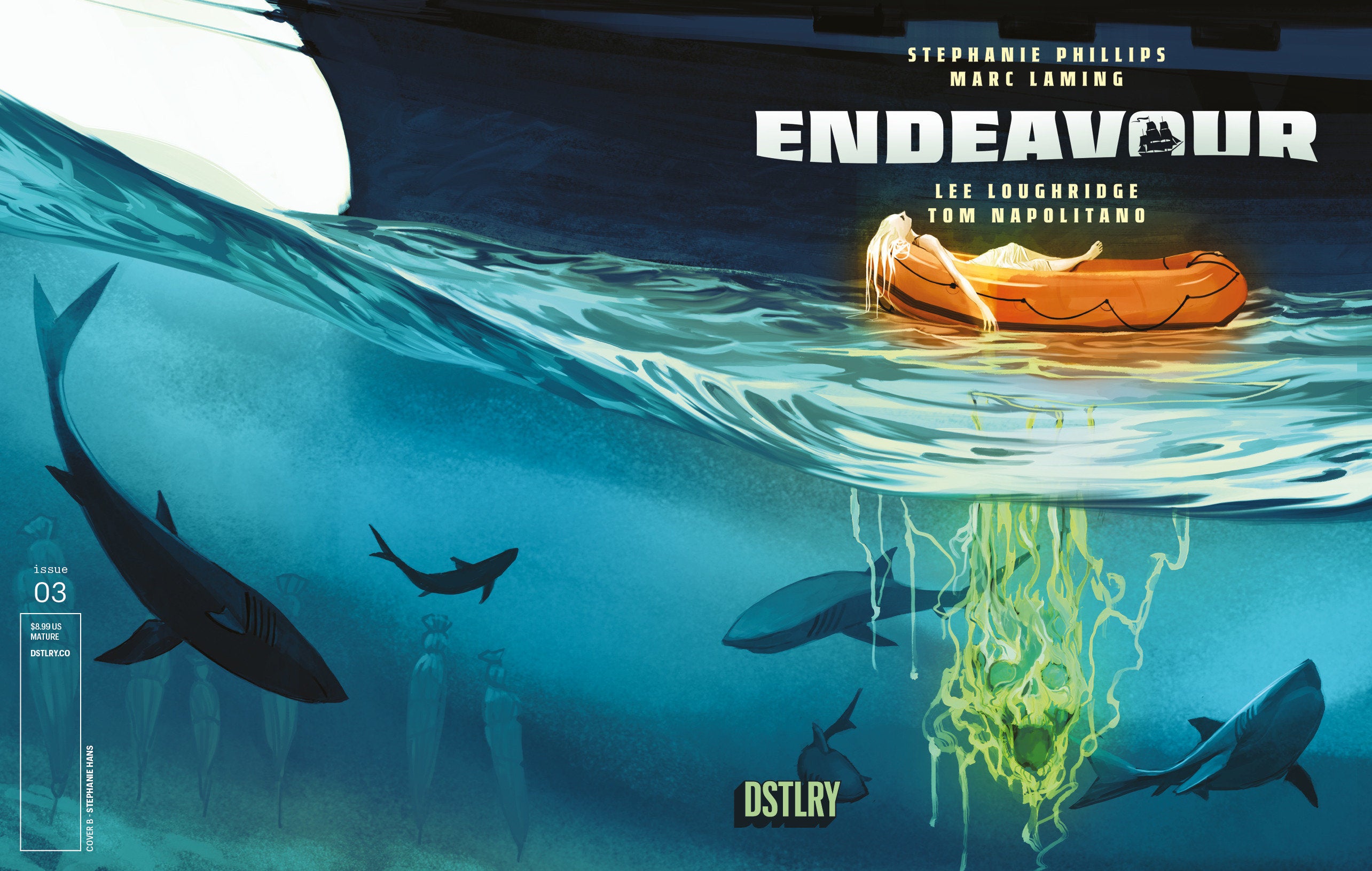 Preorder By 06/15 ~ ENDEAVOUR #3 CVR B STEPHANIE HANS 5 COPY VARIANT