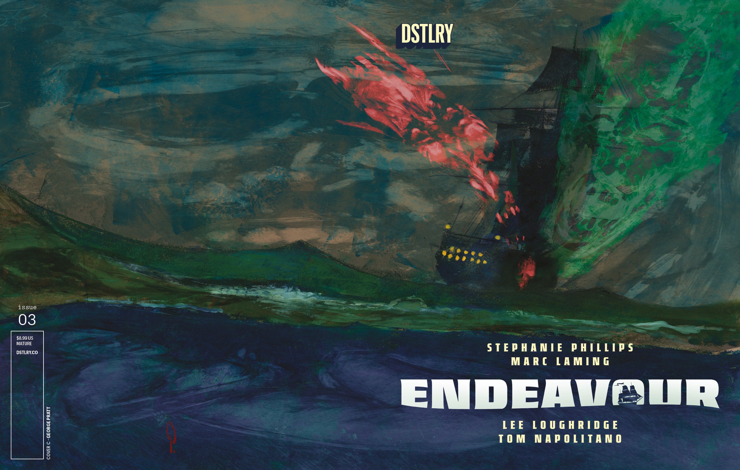 Preorder By 06/15 ~ ENDEAVOUR #3 CVR C GEORGE PRATT VARIANT