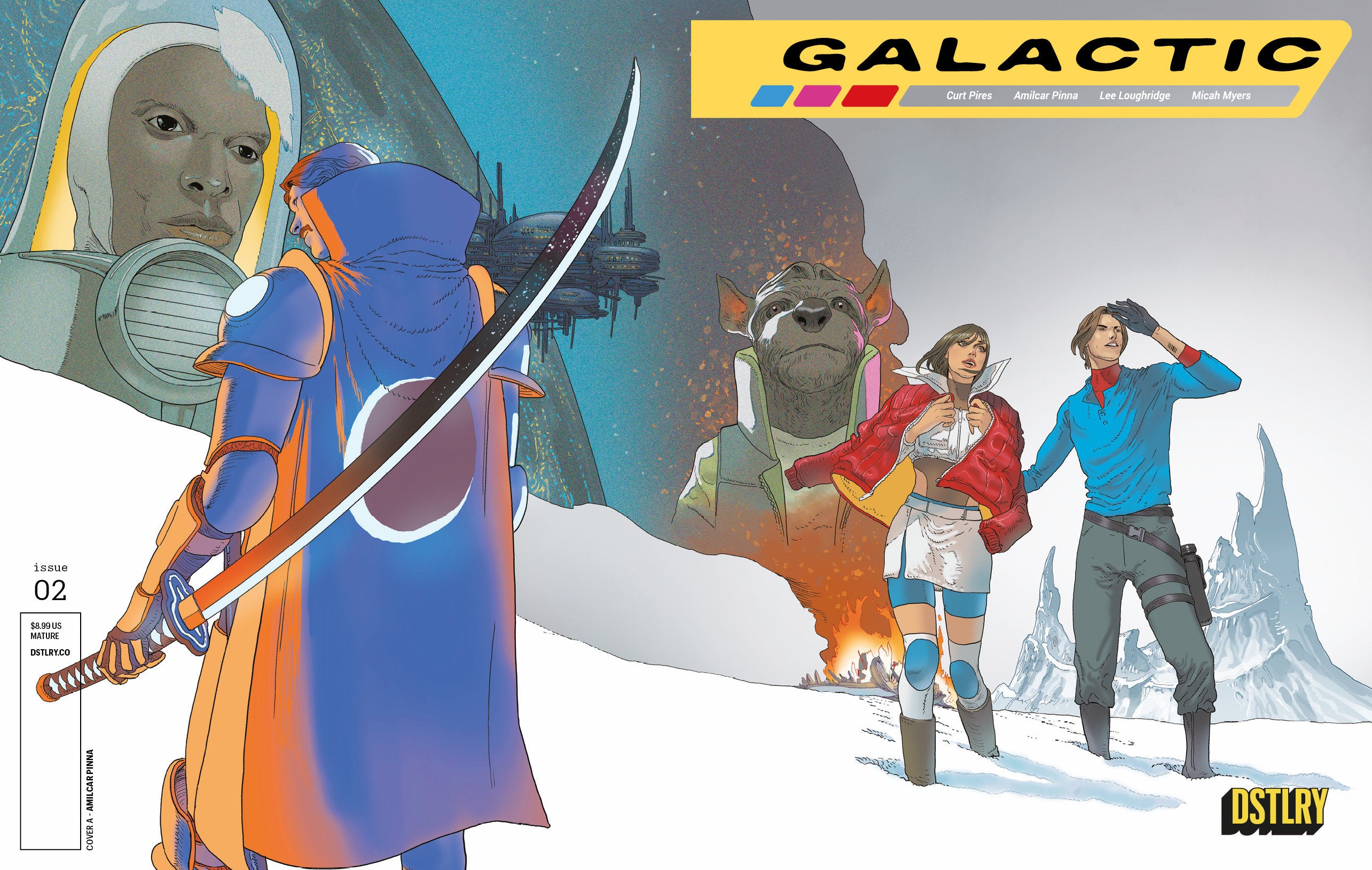 Preorder By 06/08 ~ GALACTIC #2 CVR A AMILCAR PINNA