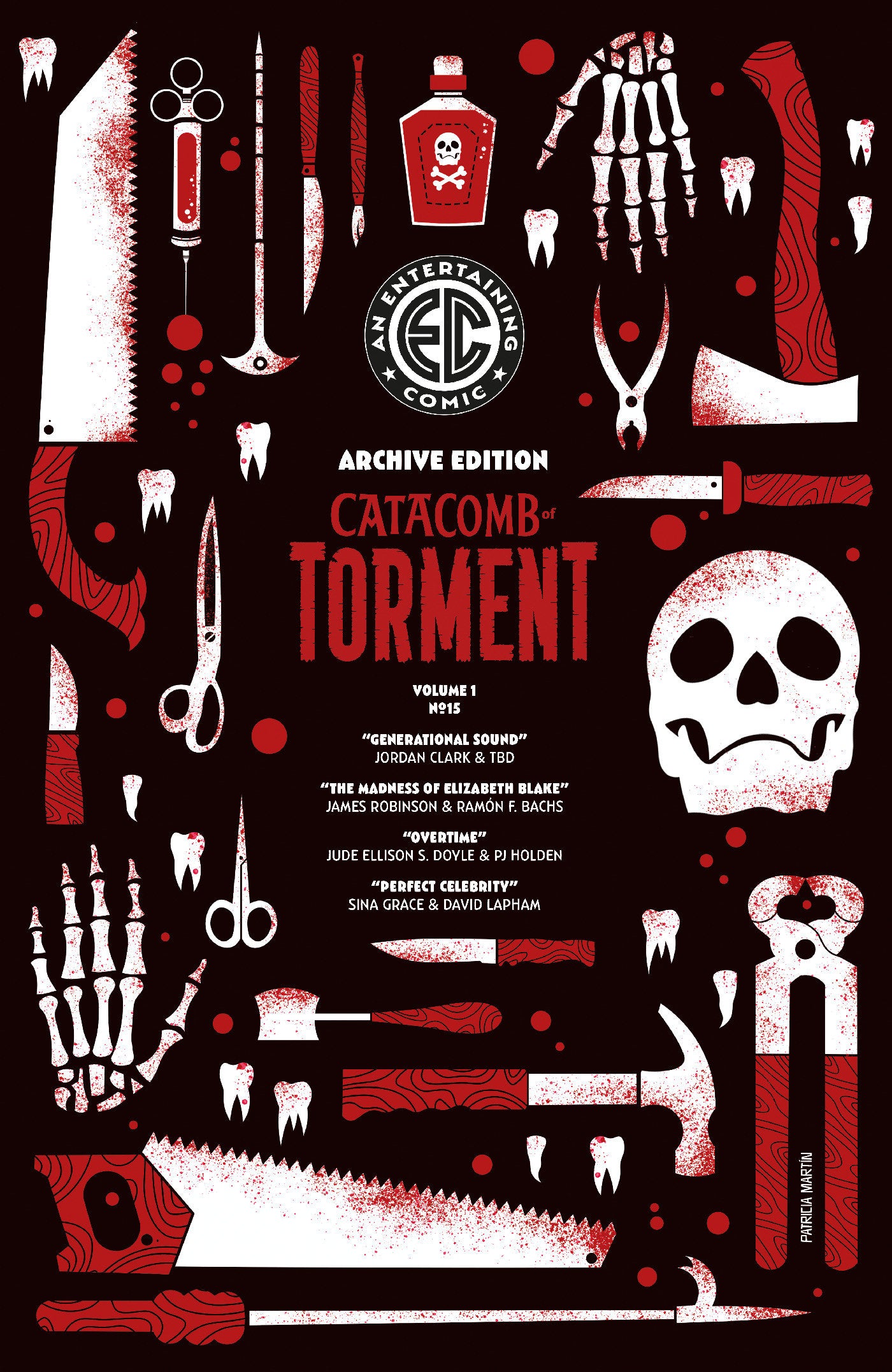 EC Catacomb Of Torment #15 Cover E INC 1:50 Patricia Martin Archive Edition Variant