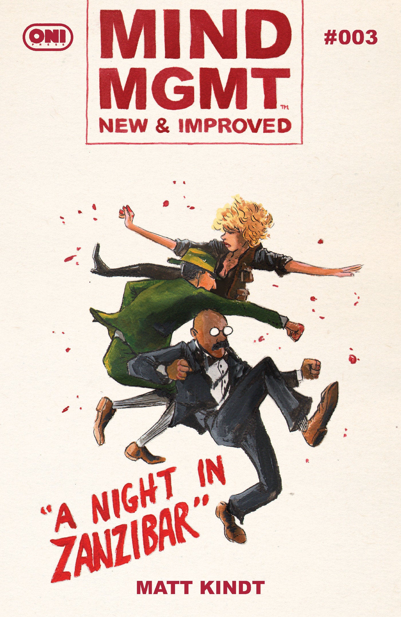 Mind Mgmt New & Improved #3 CVR A Matt Kindt