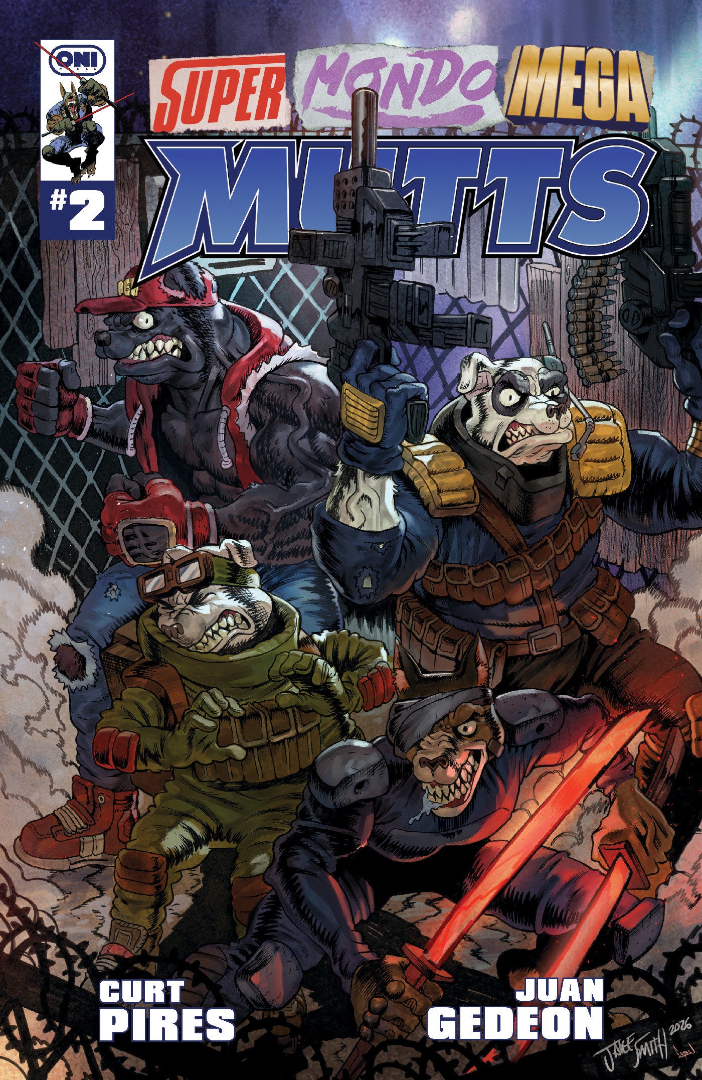 Super Mondo Mega Mutts #2 CVR D Jake Smith Var
