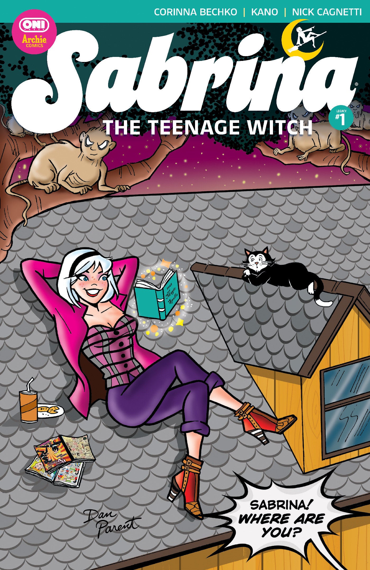 SABRINA THE TEENAGE WITCH #1 CVR I INC 1:20 DAN PARENT CLASSIC VAR