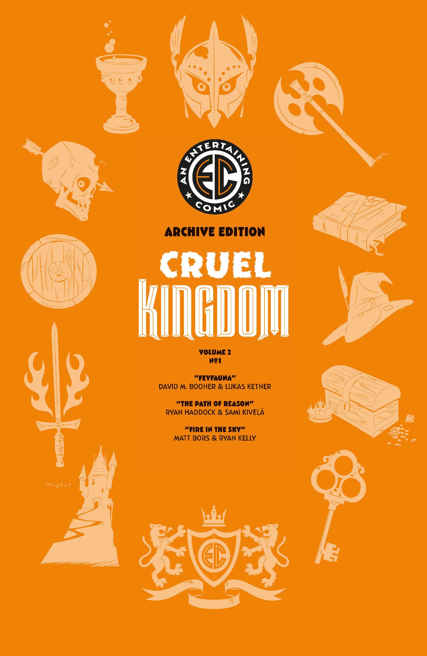 EC Cruel Kingdom 2 #1 CVR F INC 1:50 Rian Hughes Archive Edition Var
