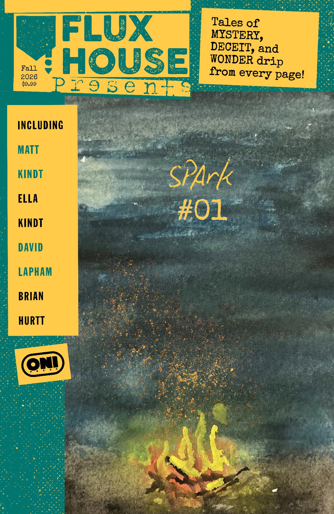 FLUX HOUSE PRESENTS #1 CVR A SHARLENE KINDT