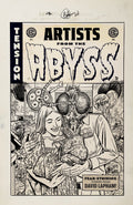EC Artists from the Abyss David Lapham #1 Cover B David Lapham B&W Artist Edition 1:20 Var